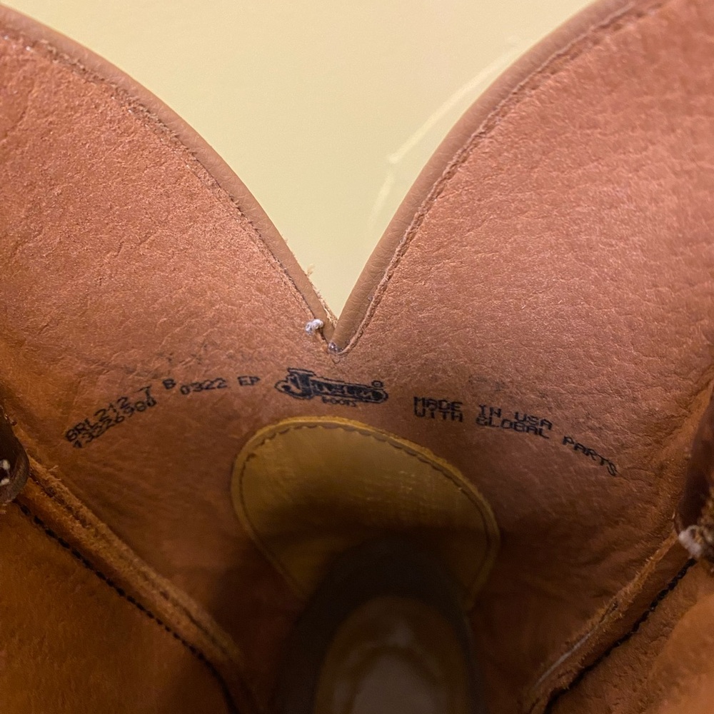 JUSTIN BENT RAIL WOMEN'S DAMIANA SQUARE TOE WESTERN BOOTS - Picture 3 of 3